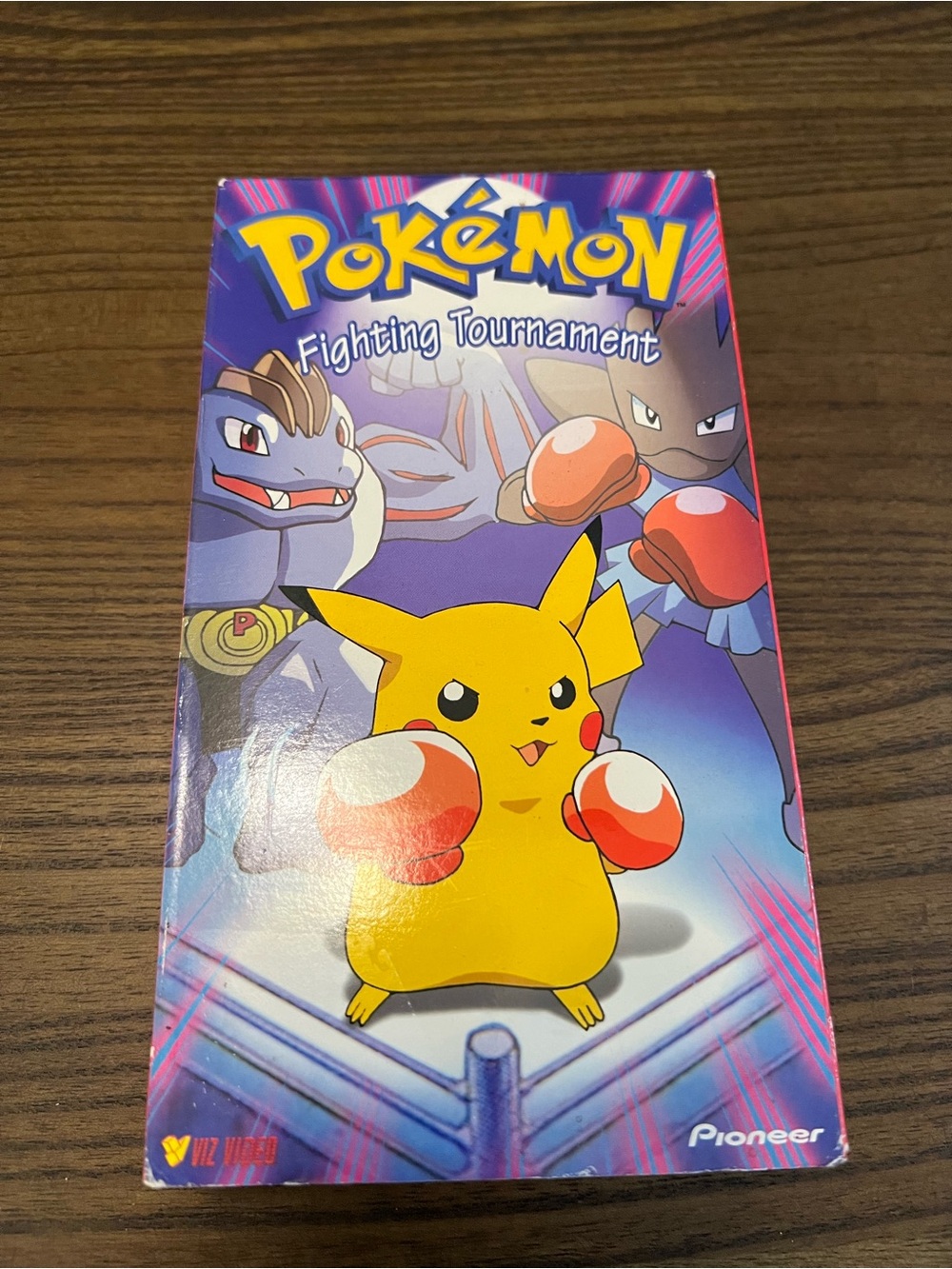 Pokemon Fighting Tournament VHS tape